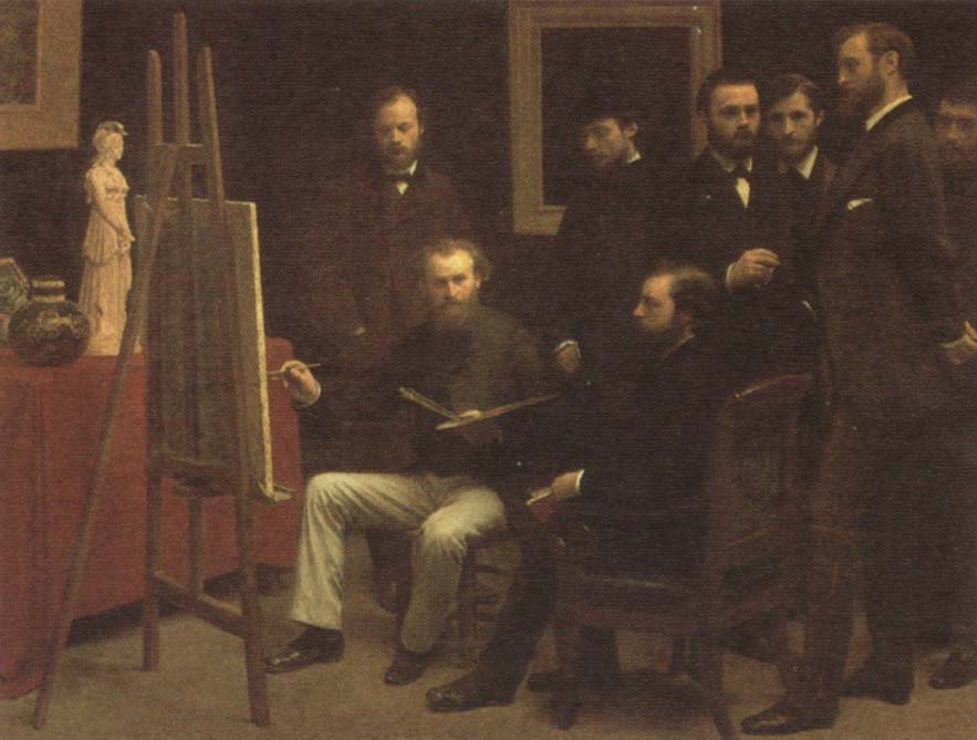 Henri Fantin-Latour A Studio in the Batignolles Quarter